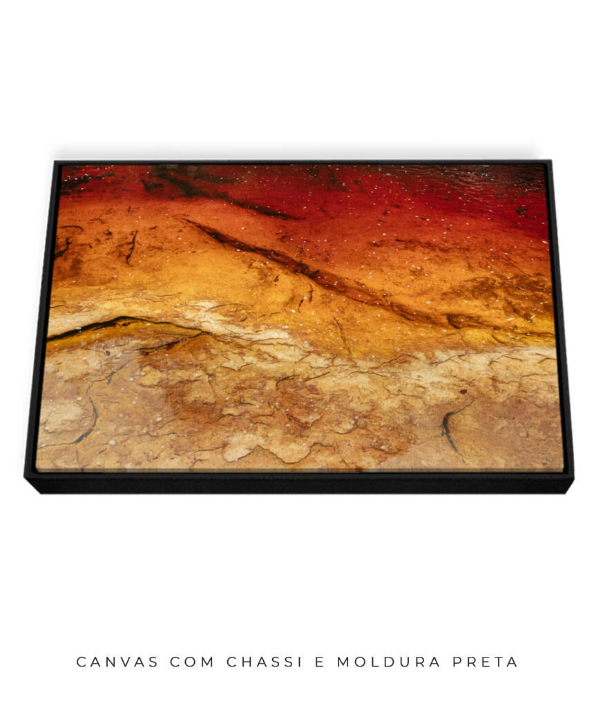 Quadro Decorativo Texturas - Marmores