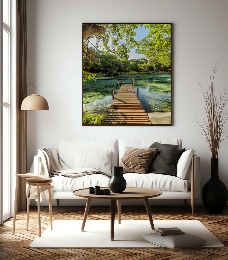 Quadro Decorativo Chapada Diamantina - Ponte para Paraíso-Vertical