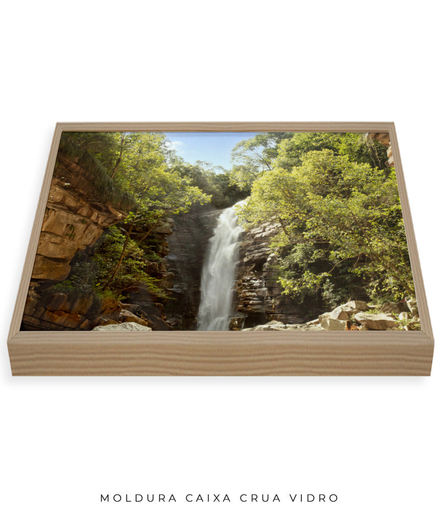 Quadro Decorativo Horizontal Cachoeira