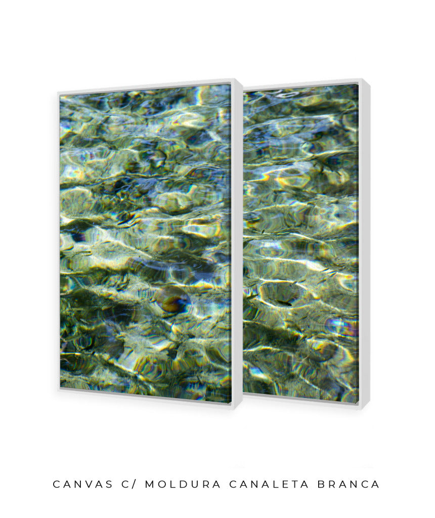 Quadro Decorativo textura - Mares - Dupla