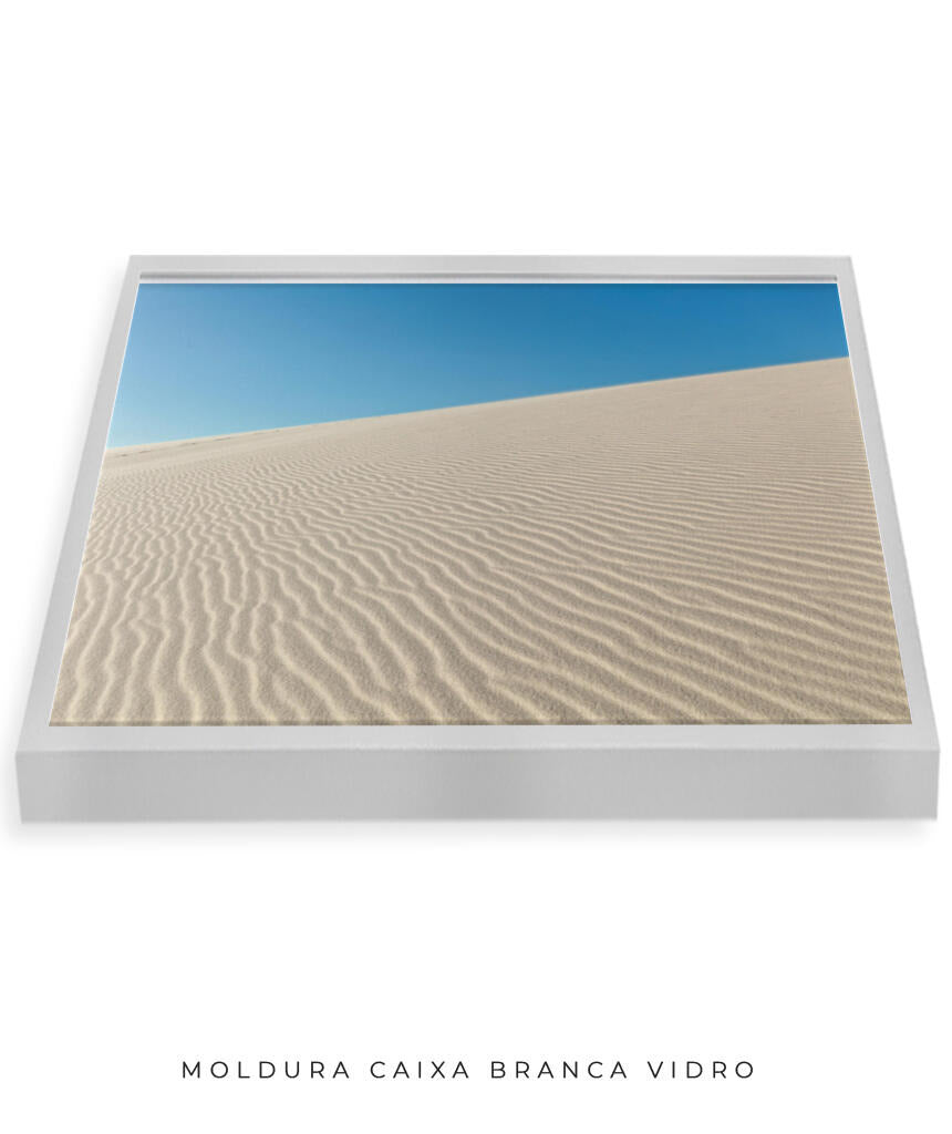 Quadro Decorativo Lençóis Maranhenses - Areia Branca
