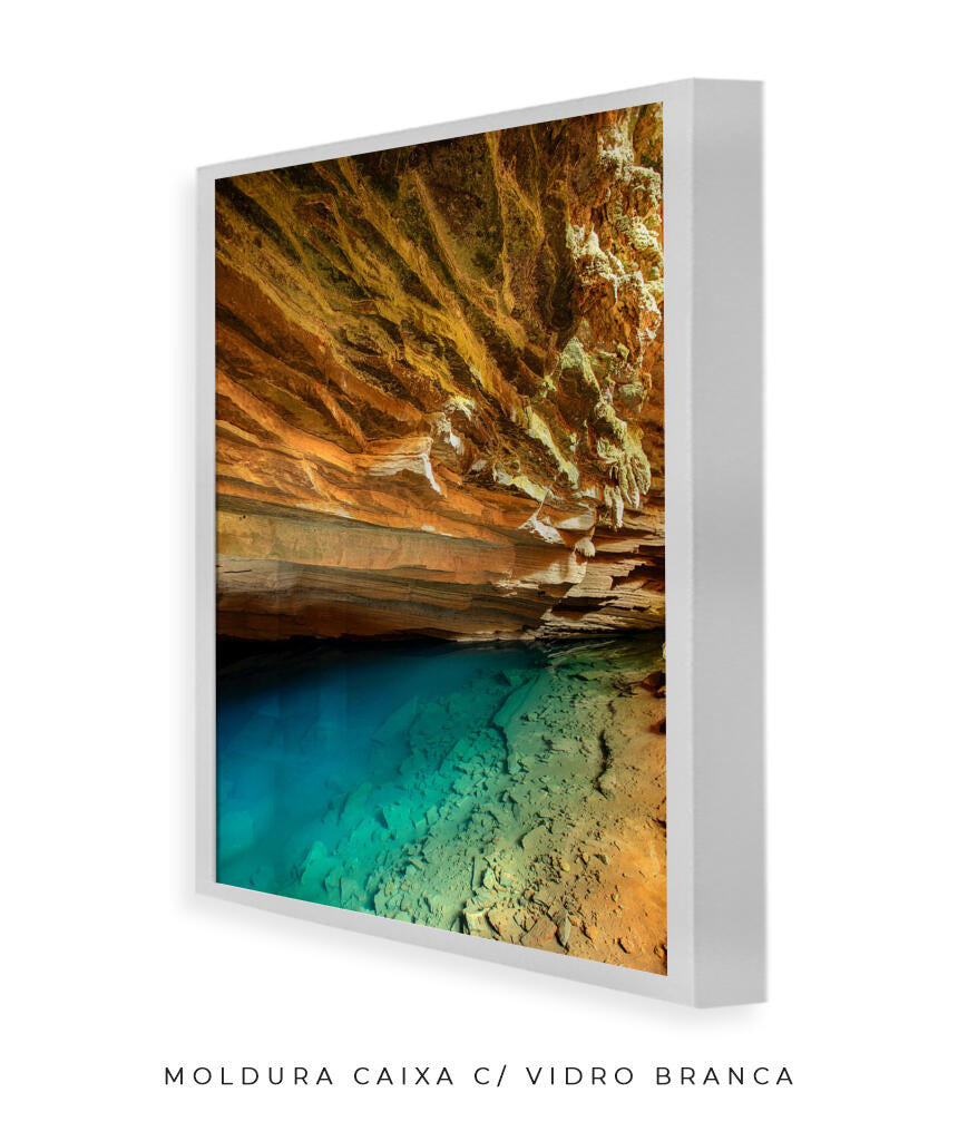 Quadro Decorativo Chapada Diamantina - Gruta Azul