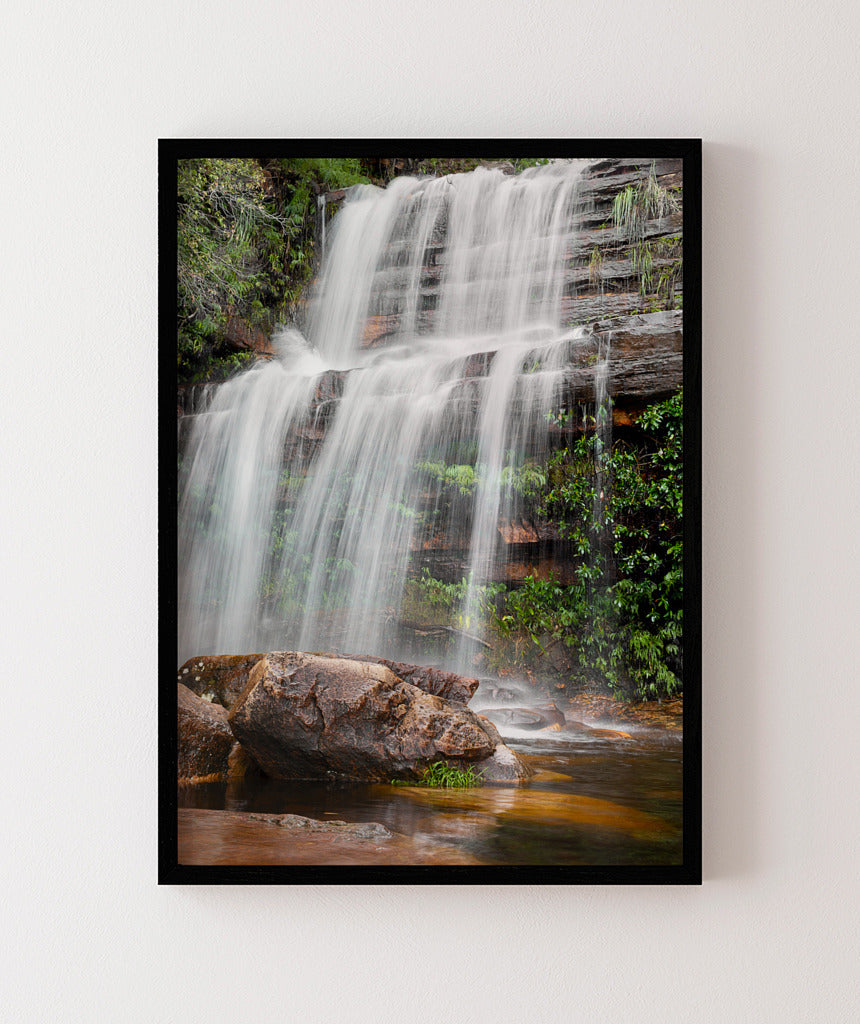 Quadro Decorativo Cachoeira Vertical