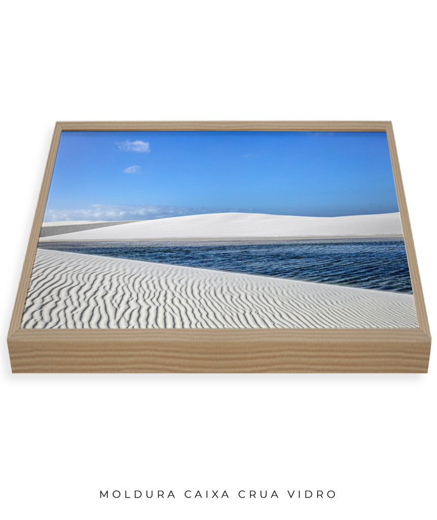 Quadro Decorativo Lençóis Maranhenses - Horizontal