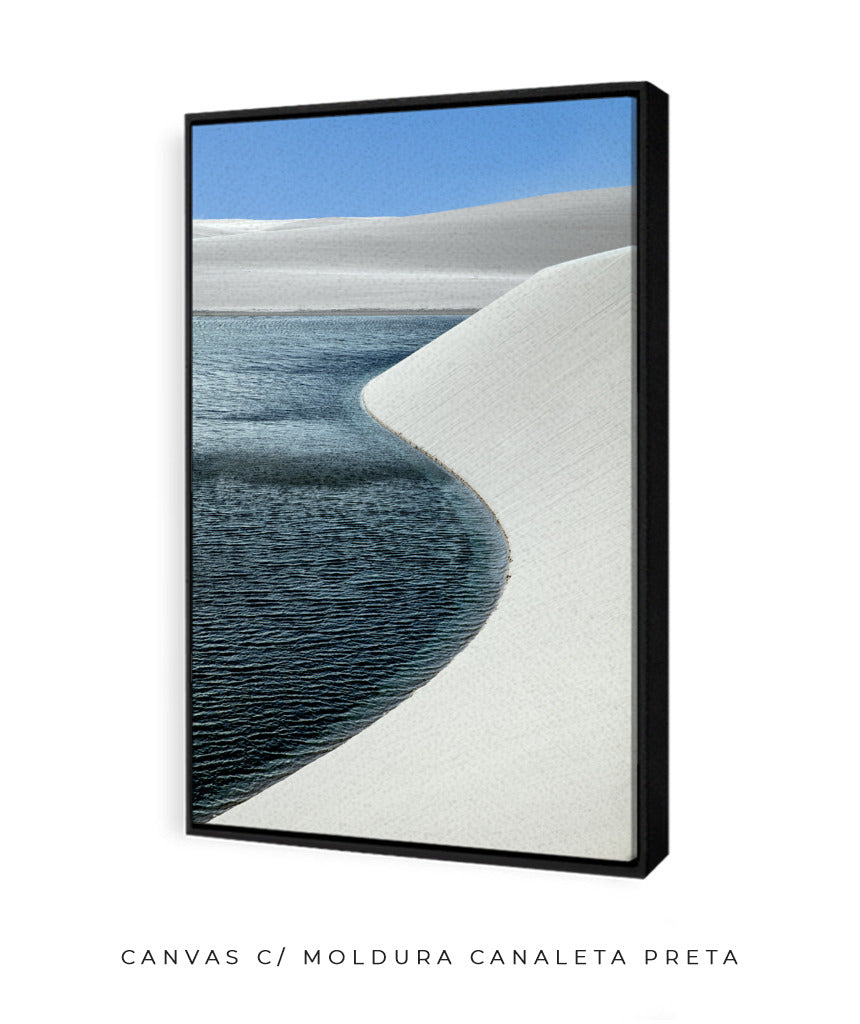Quadro Decorativo Lençóis Maranhenses - Vertical