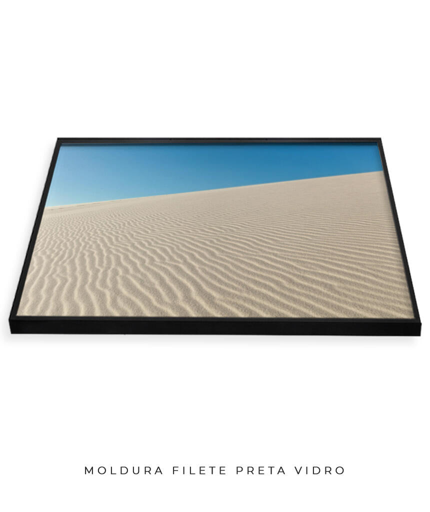 Quadro Decorativo Lençóis Maranhenses - Areia Branca