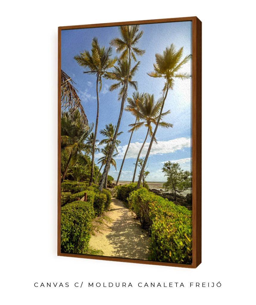 Quadro Decorativo Portais - Coqueiros
