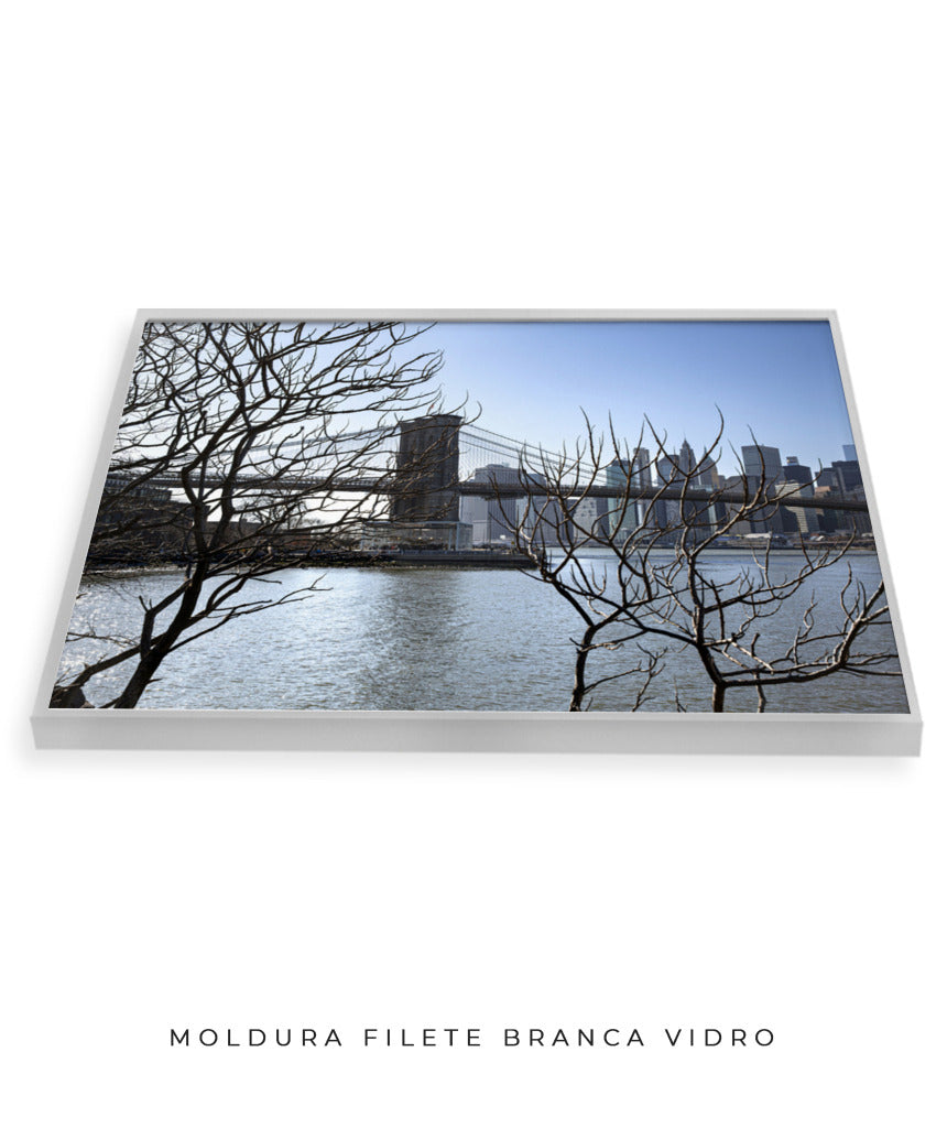 Quadro Decorativo Lago de Nova York - Horizontal