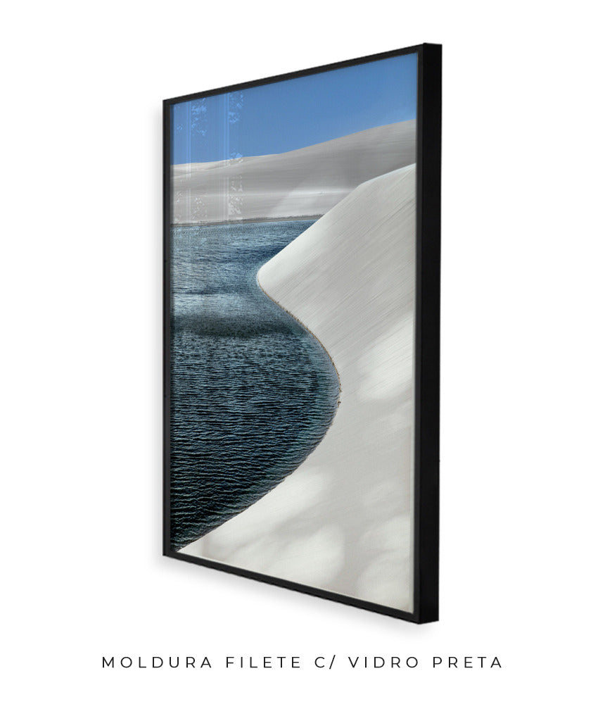 Quadro Decorativo Lençóis Maranhenses - Vertical