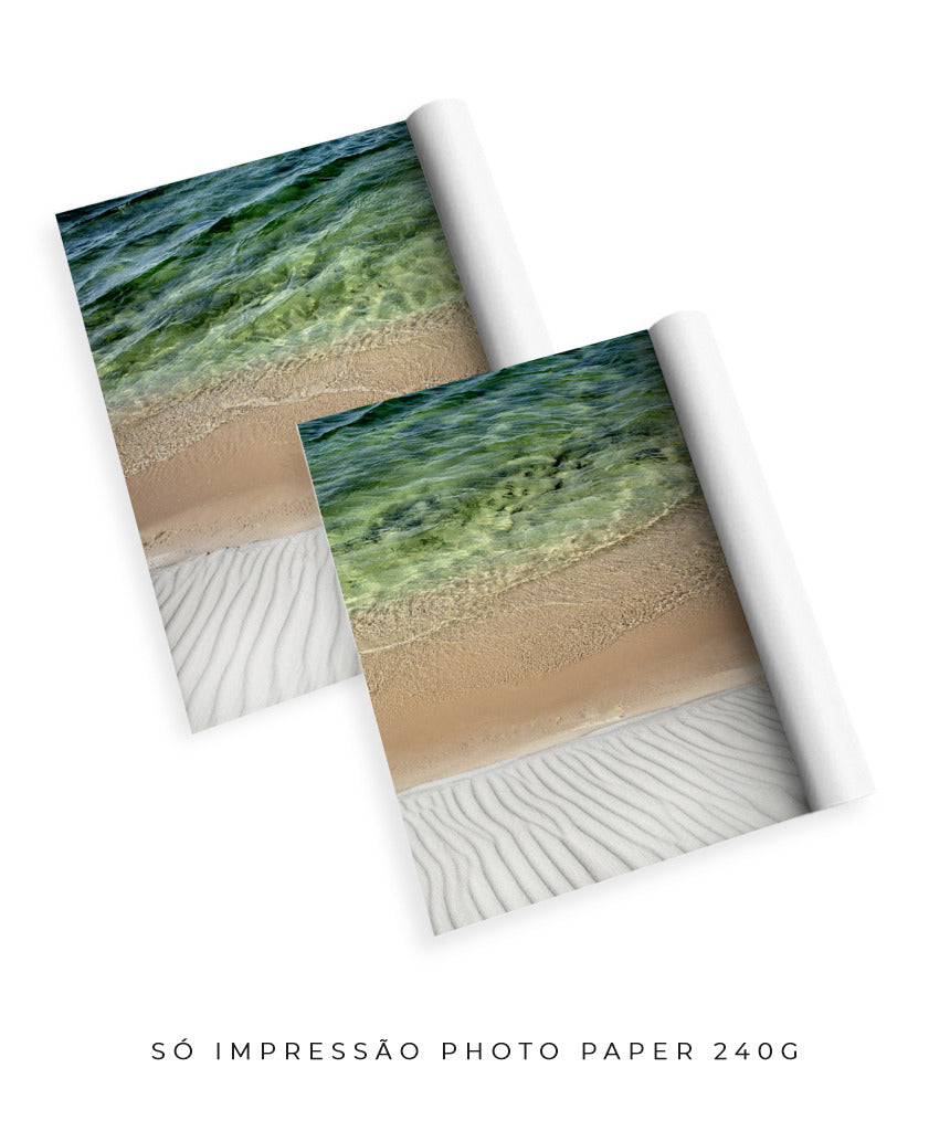 Quadro Decorativo Texturas- Praia -Dupla