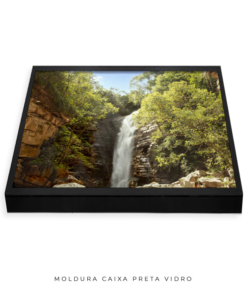 Quadro Decorativo Horizontal Cachoeira