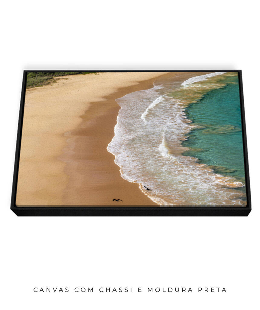 Quadro Decorativo Praia e Mar