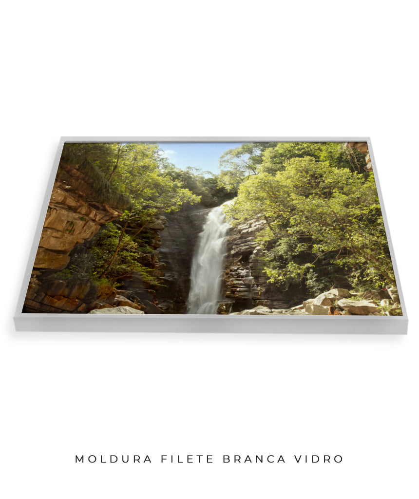 Quadro Decorativo Horizontal Cachoeira