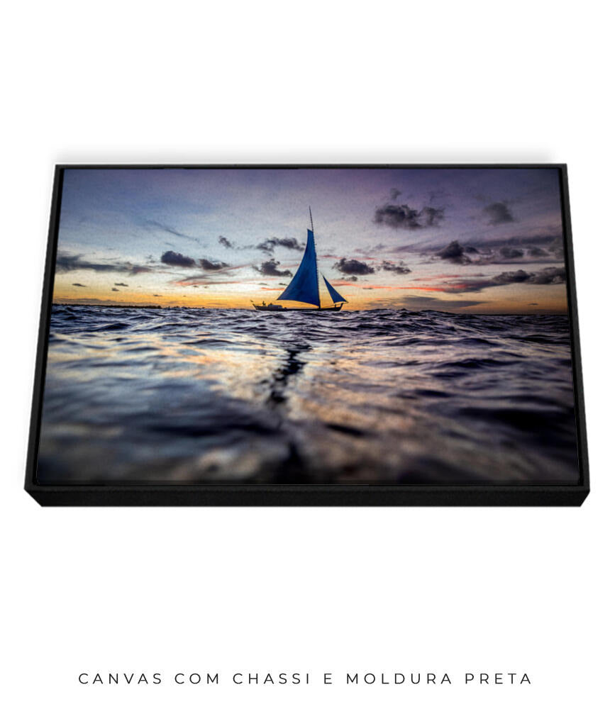 Quadro Decorativo Pôr do Sol - Crespúsculo