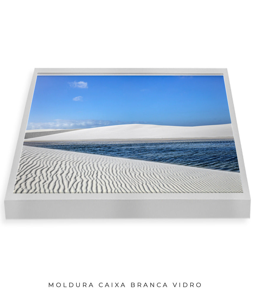Quadro Decorativo Lençóis Maranhenses - Horizontal
