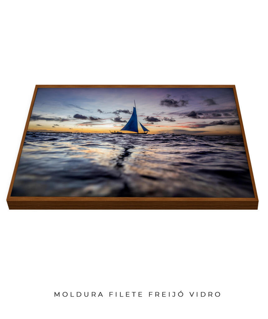 Quadro Decorativo Pôr do Sol - Crespúsculo