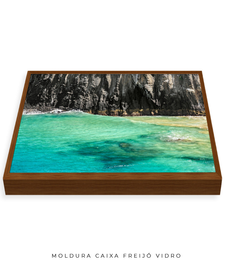 Quadro Decorativo Noronha - Água Cristal - Horizontal