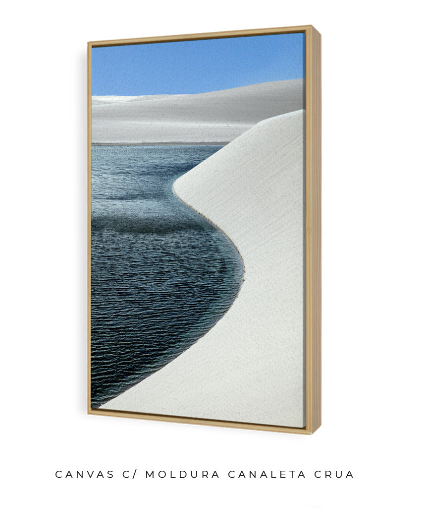 Quadro Decorativo Lençóis Maranhenses - Vertical