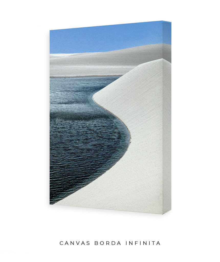 Quadro Decorativo Lençóis Maranhenses - Vertical