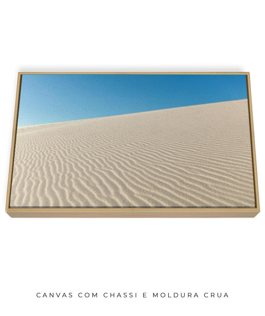Quadro Decorativo Lençóis Maranhenses - Areia Branca
