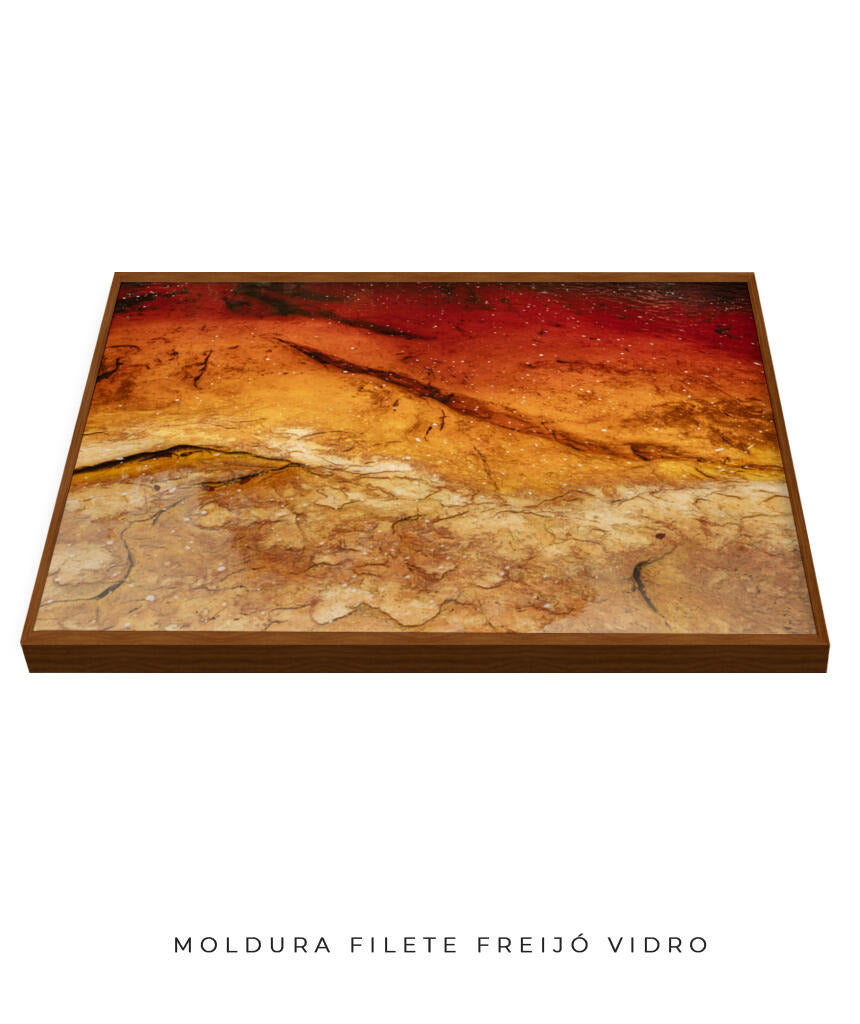 Quadro Decorativo Texturas - Marmores