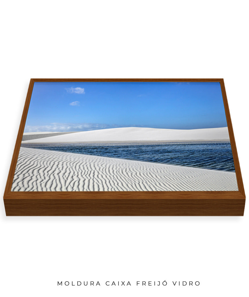 Quadro Decorativo Lençóis Maranhenses - Horizontal