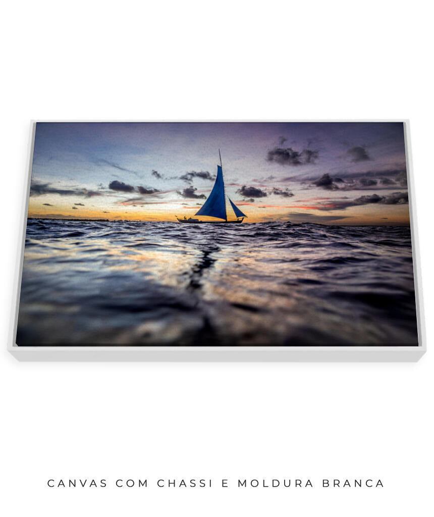 Quadro Decorativo Pôr do Sol - Crespúsculo