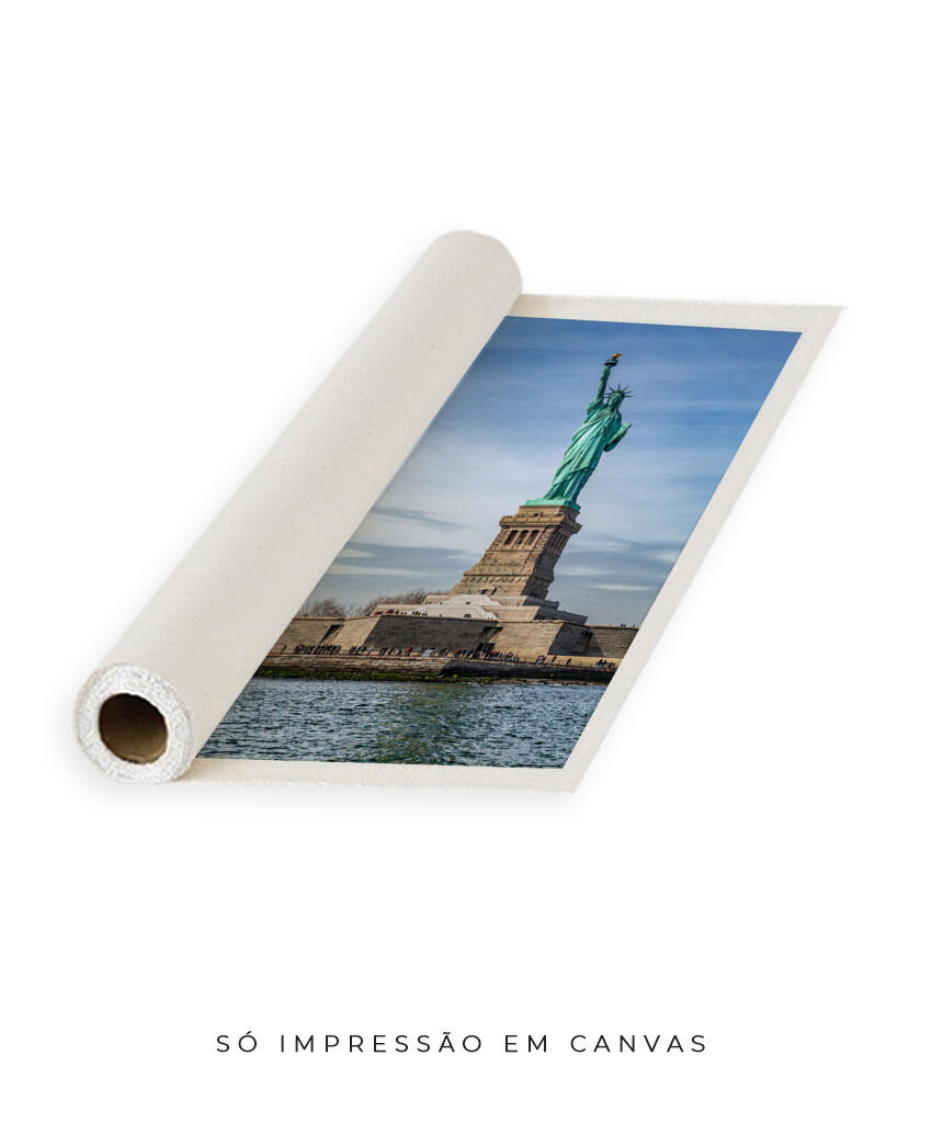 Quadro Decorativo Nova York - Estátua da Liberdade