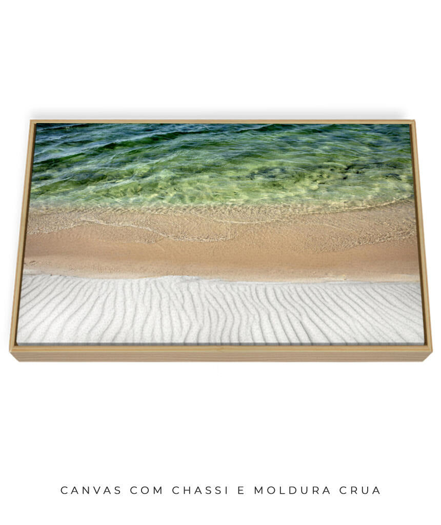 Quadro Decorativo Texturas - Praia
