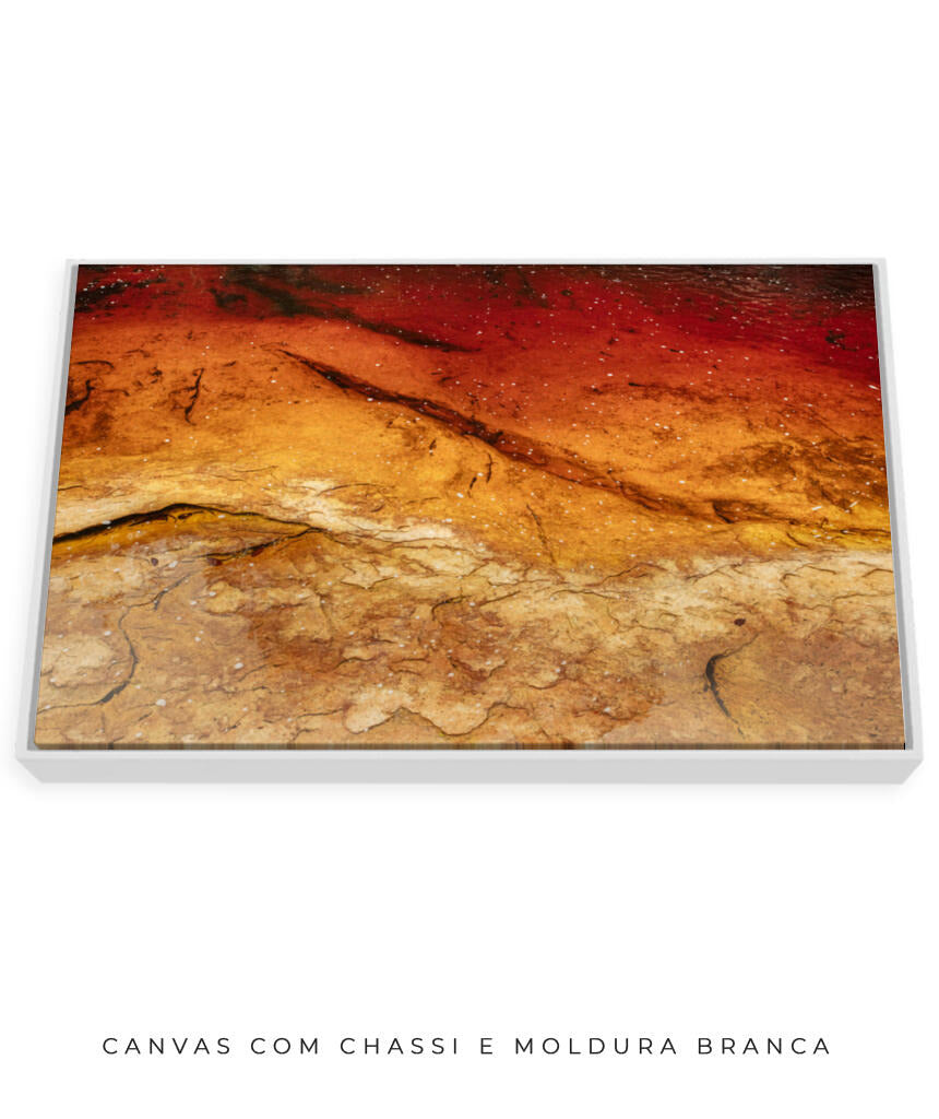 Quadro Decorativo Texturas - Marmores
