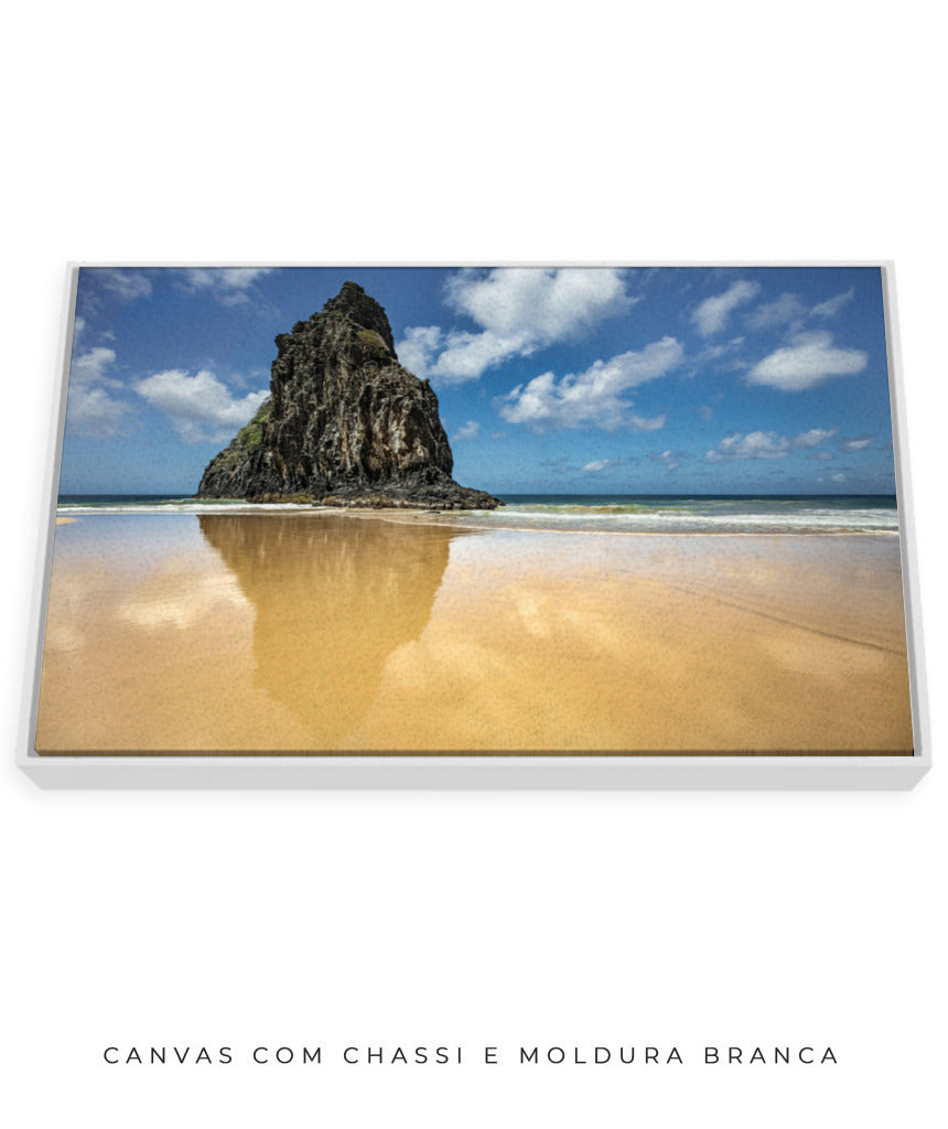 Quadro Decorativo Praia e Mar Noronha - Horizontal