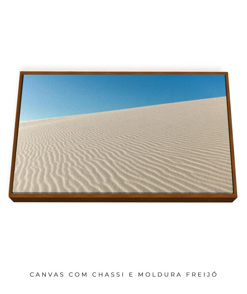 Quadro Decorativo Lençóis Maranhenses - Areia Branca