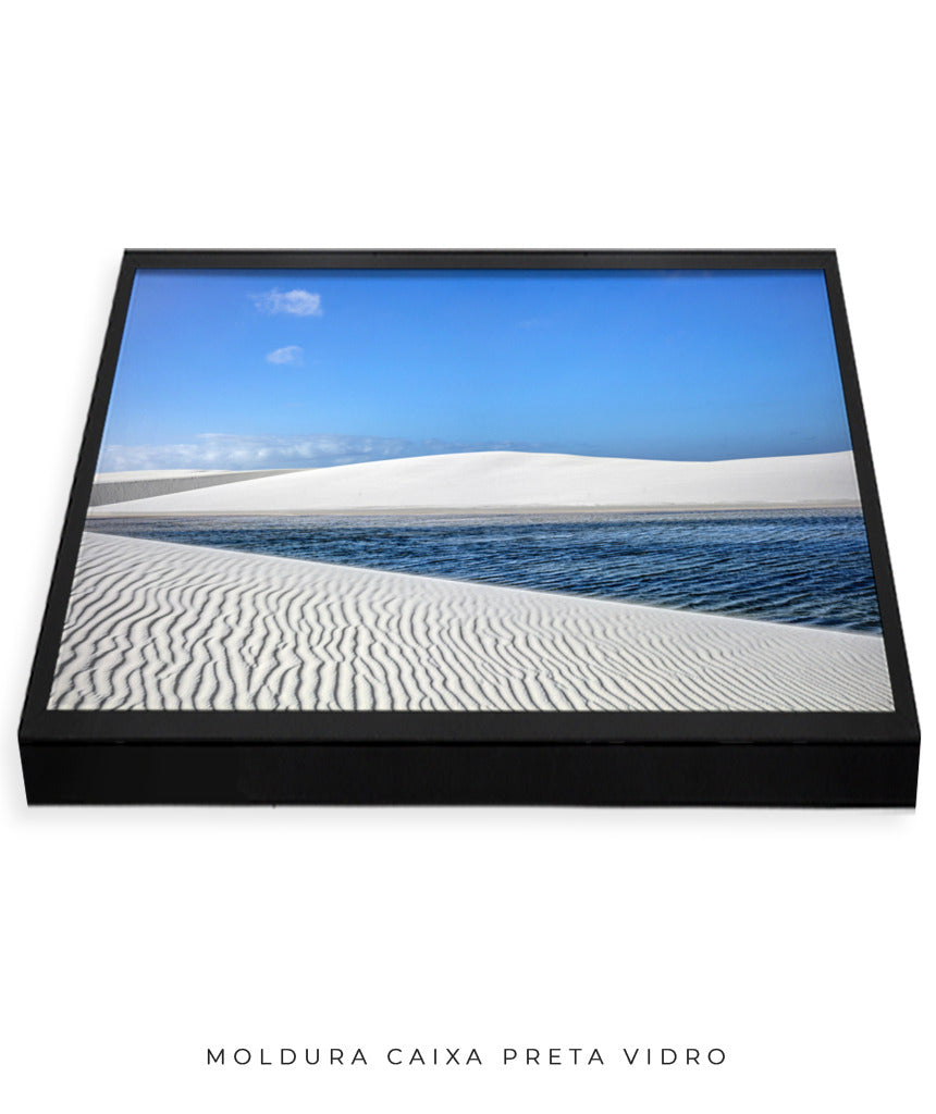 Quadro Decorativo Lençóis Maranhenses - Horizontal