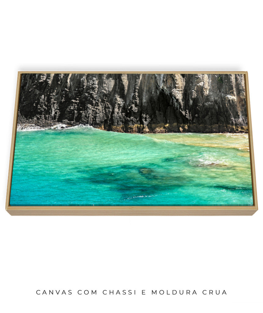 Quadro Decorativo Noronha - Água Cristal - Horizontal