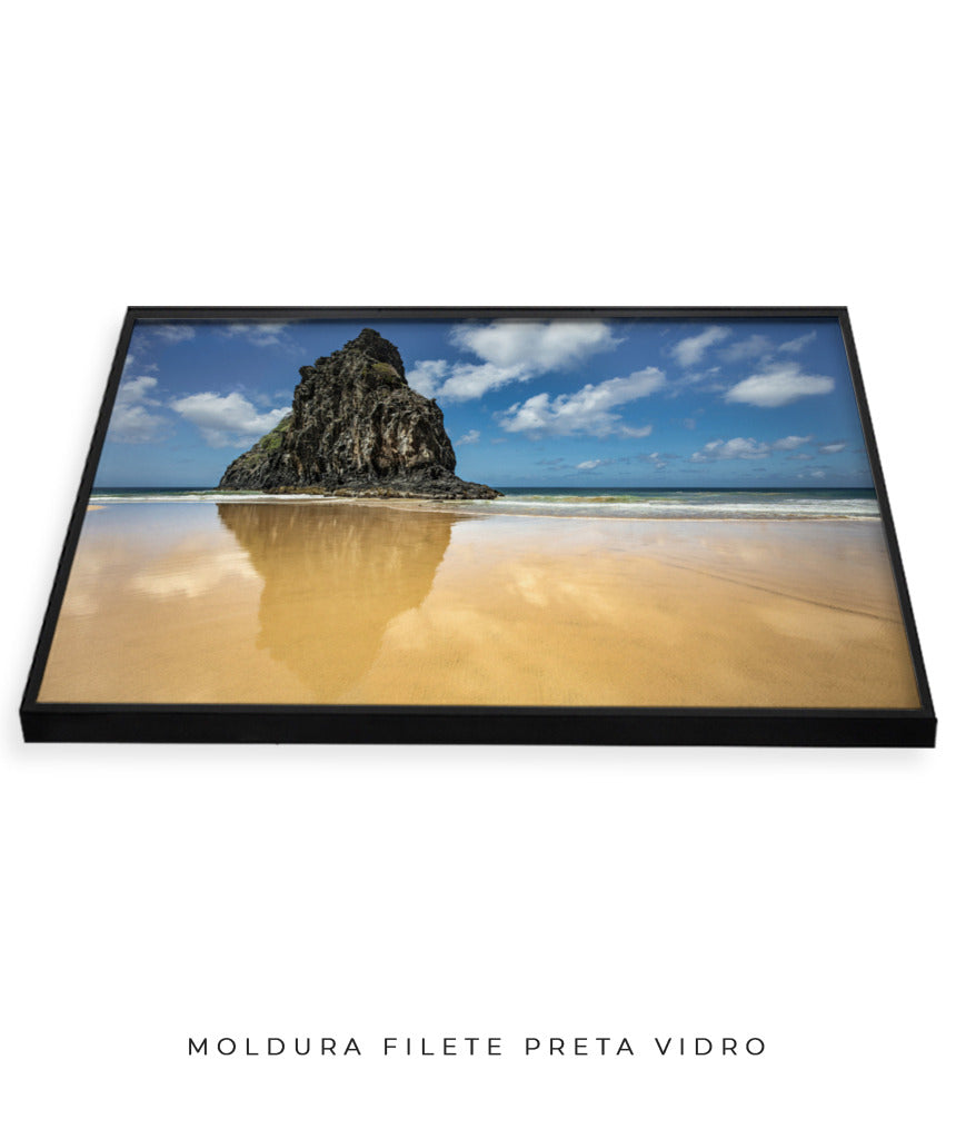 Quadro Decorativo Praia e Mar Noronha - Horizontal