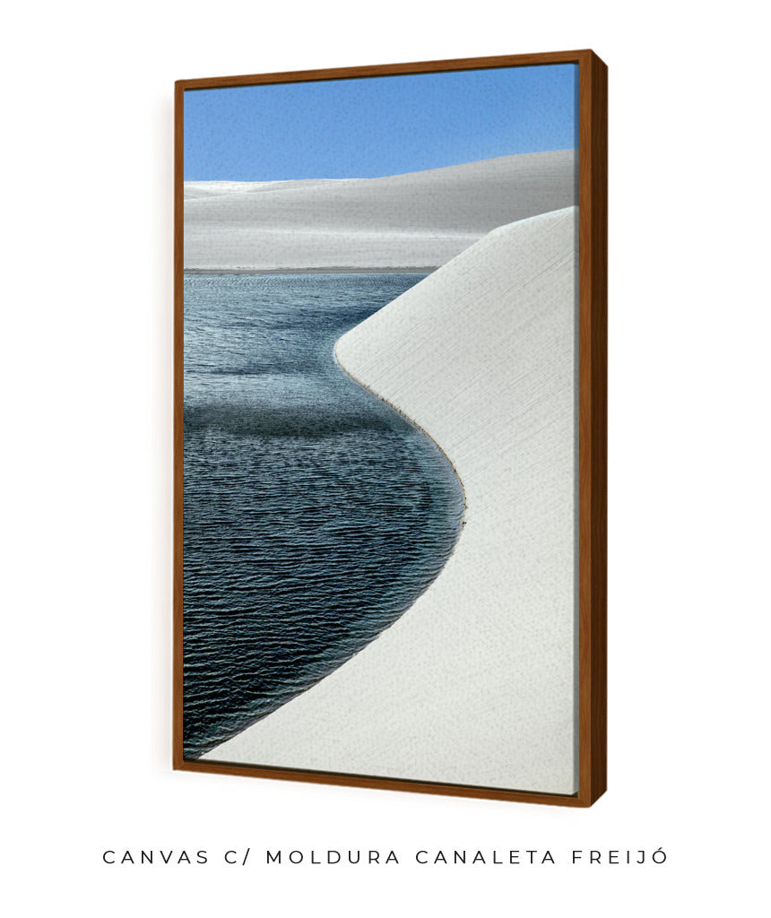 Quadro Decorativo Lençóis Maranhenses - Vertical