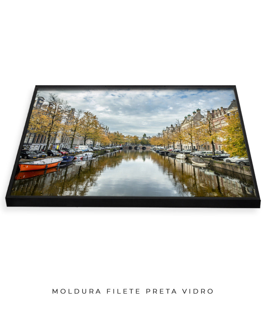 Quadro Decorativo Europa - Rio - Horizontal