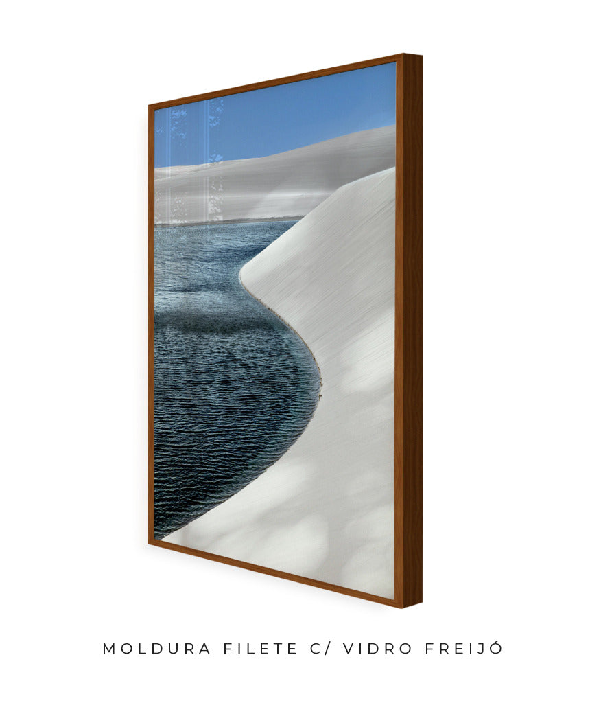 Quadro Decorativo Lençóis Maranhenses - Vertical