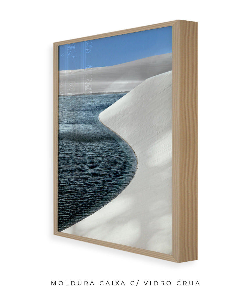 Quadro Decorativo Lençóis Maranhenses - Vertical
