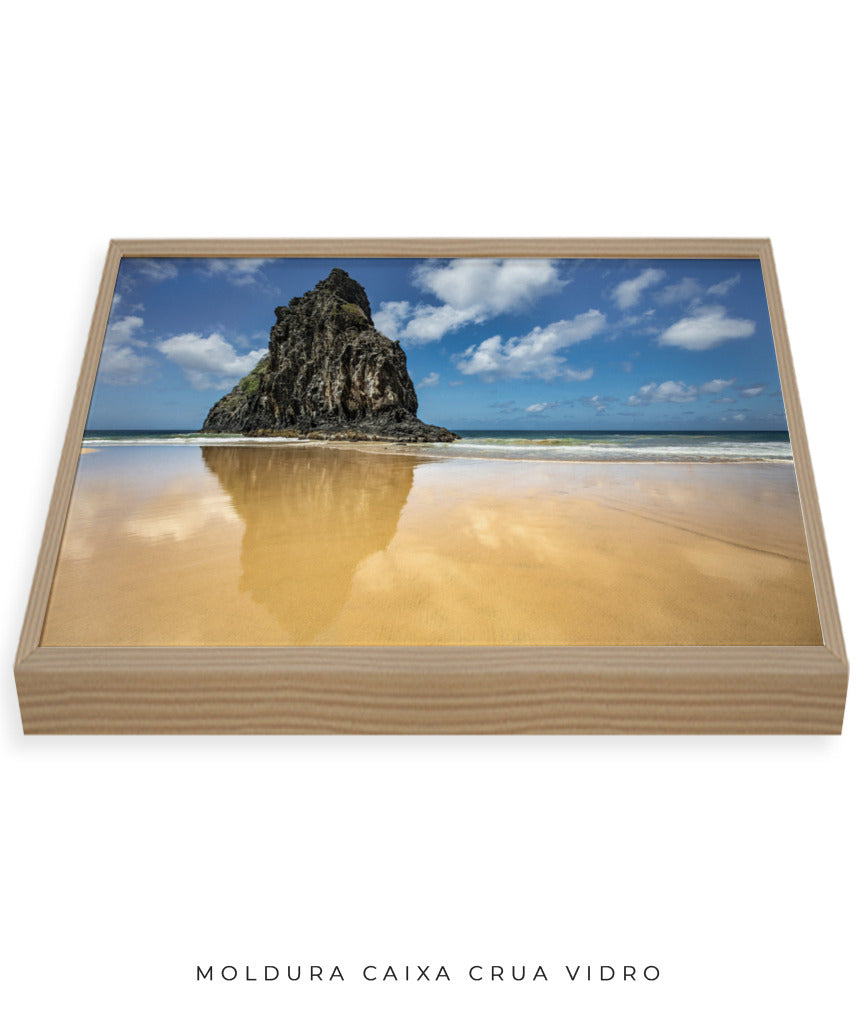 Quadro Decorativo Praia e Mar Noronha - Horizontal