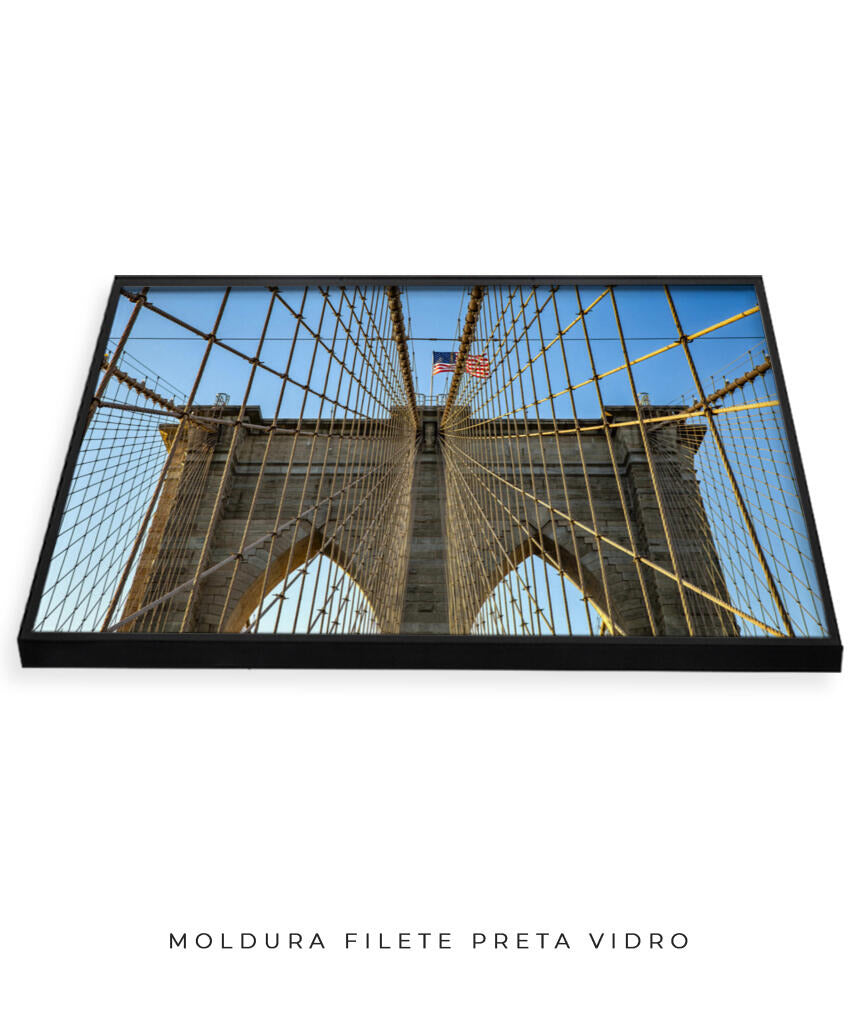 Quadro Decorativo Ponte de Nova York