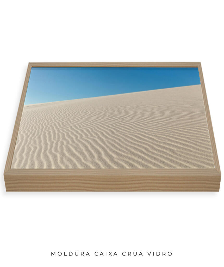 Quadro Decorativo Lençóis Maranhenses - Areia Branca