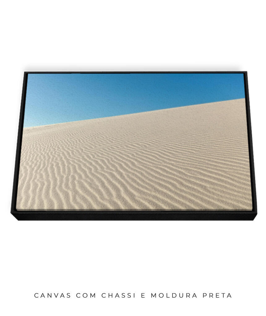 Quadro Decorativo Lençóis Maranhenses - Areia Branca