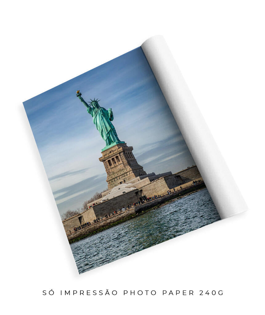 Quadro Decorativo Nova York - Estátua da Liberdade