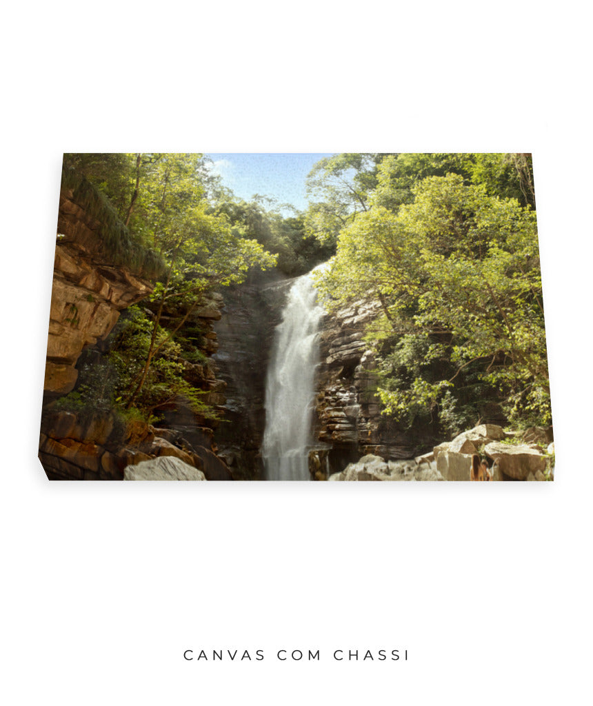 Quadro Decorativo Horizontal Cachoeira