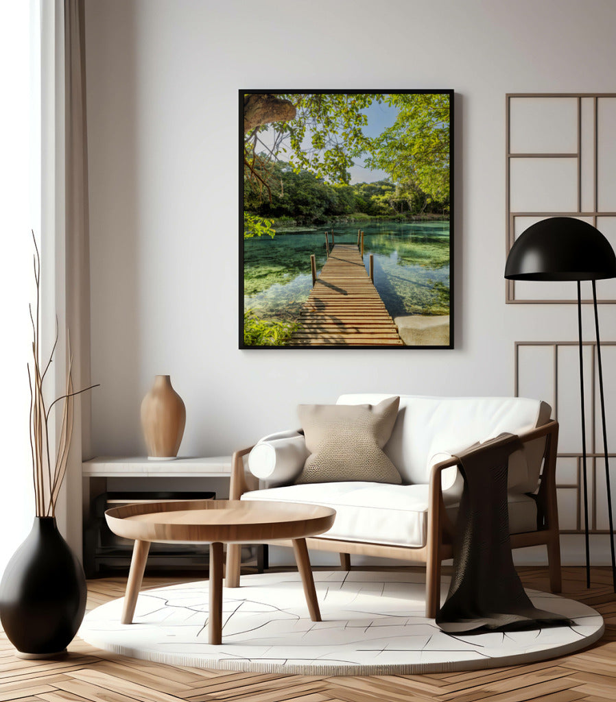Quadro Decorativo Chapada Diamantina - Ponte para Paraíso-Vertical