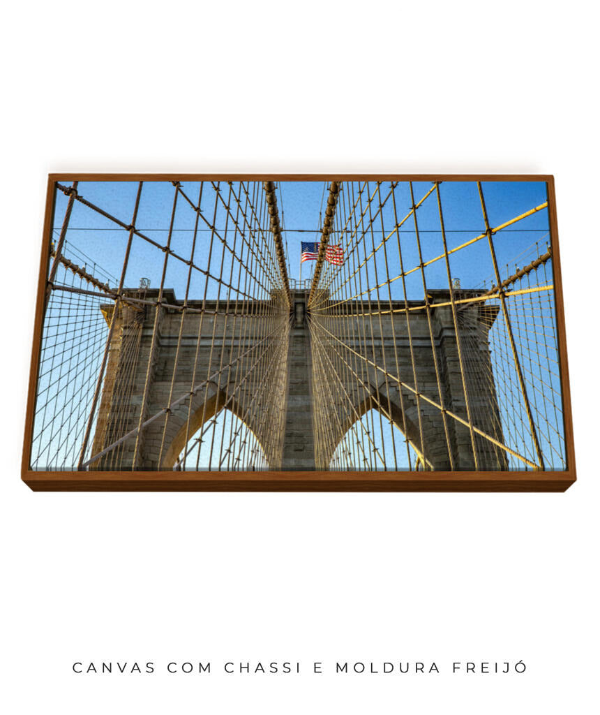 Quadro Decorativo Ponte de Nova York