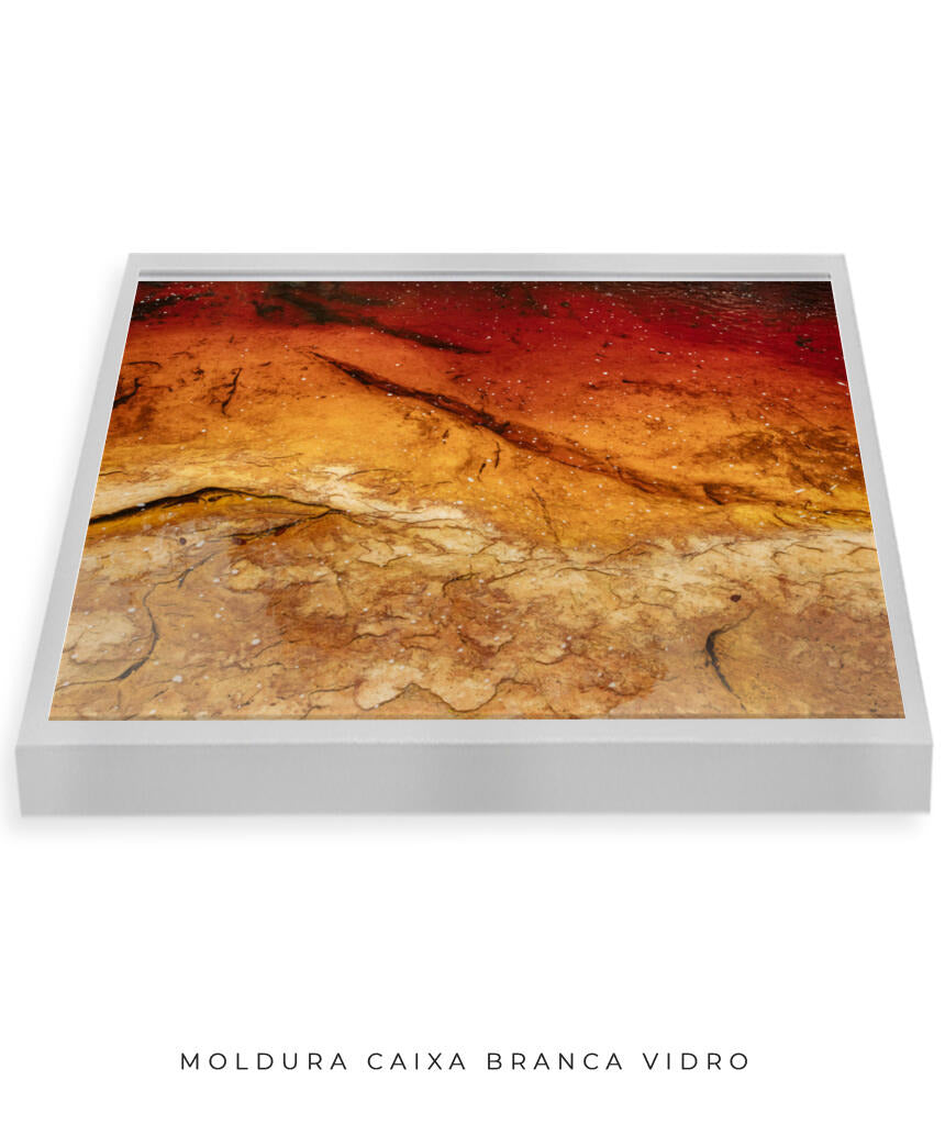 Quadro Decorativo Texturas - Marmores