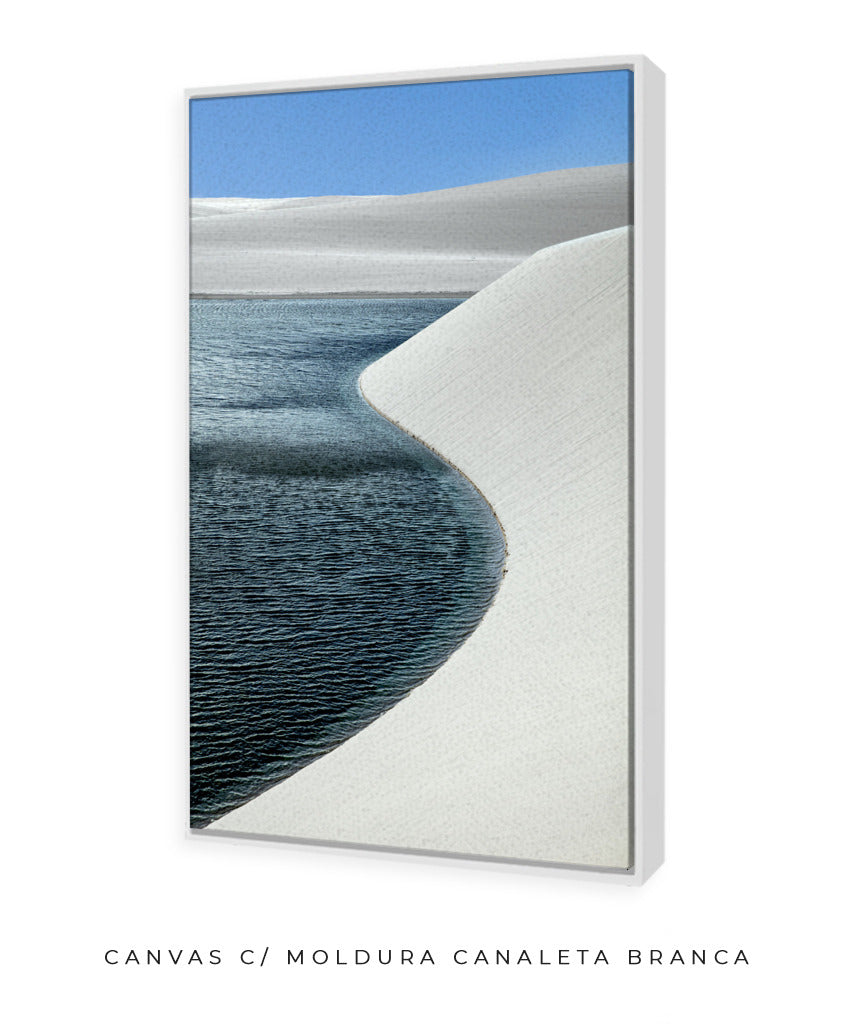 Quadro Decorativo Lençóis Maranhenses - Vertical