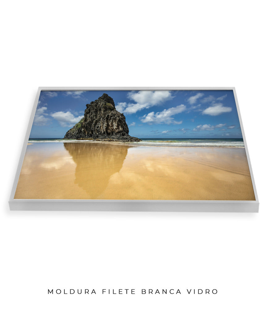 Quadro Decorativo Praia e Mar Noronha - Horizontal